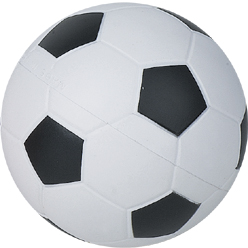 Soccer ball stress ball